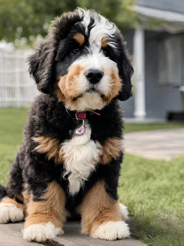 full grown bernedoodle